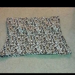 Cheetah Print Crop Top